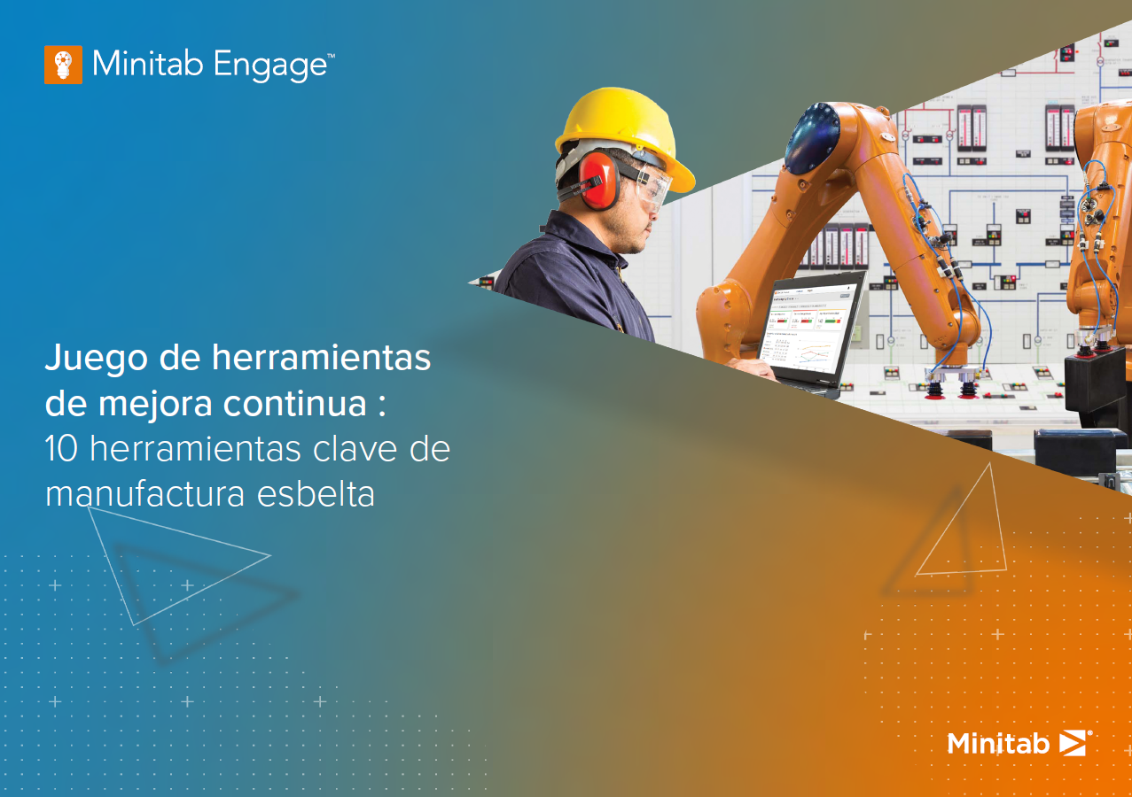 Juego de herramientas de mejora continua: 10 herramientas fundamentales de manufactura esbelta