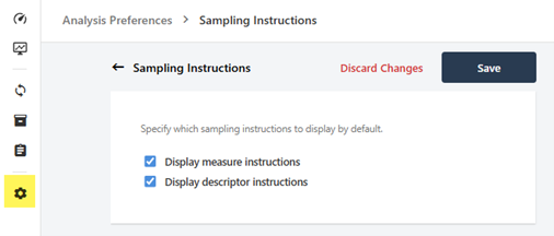 Descriptor Markers for Control Charts